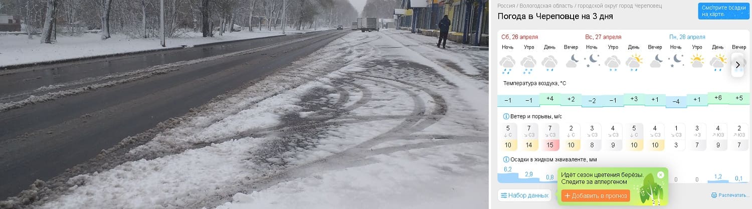 Череповец утонет в снегу