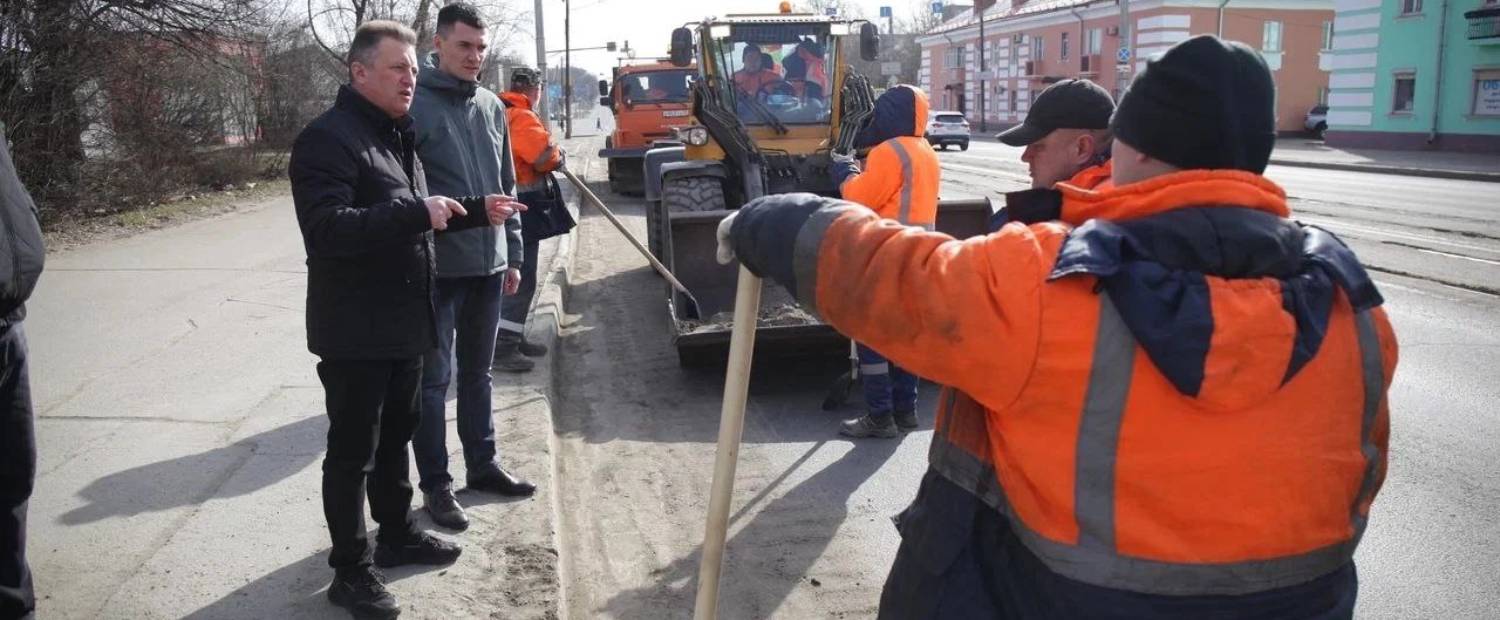 Уборка Череповца и мэр