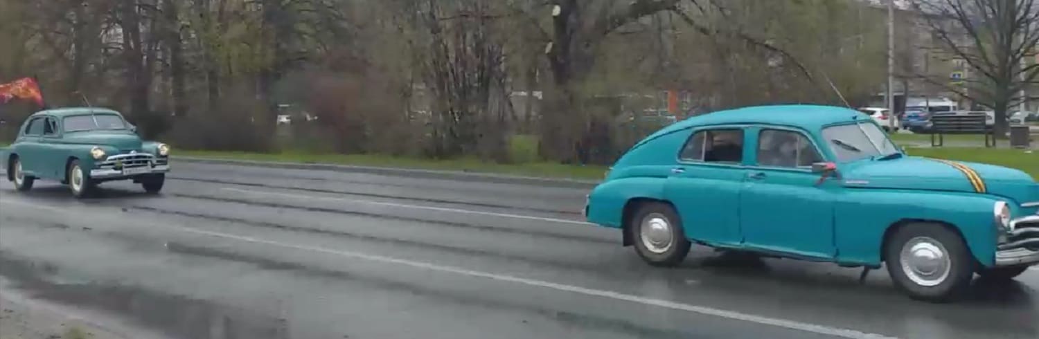 Автопробег Победы в Череповце