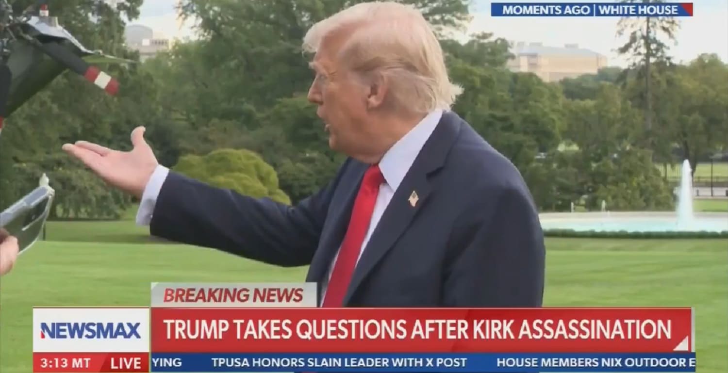Трамп уже забыл Чарли Кирка