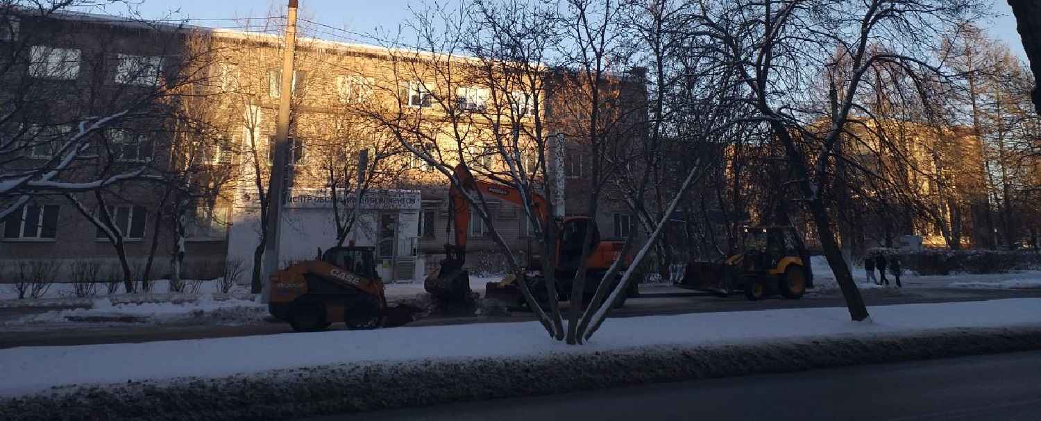 Череповец от снега чистят