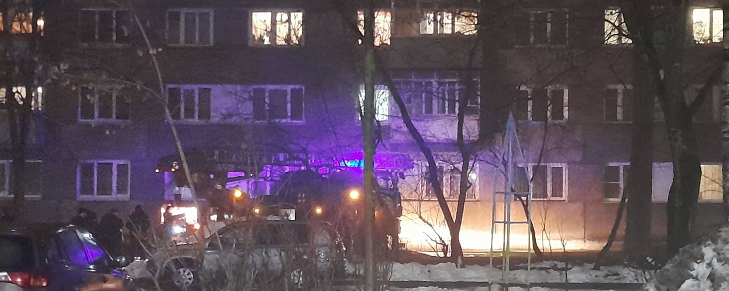 Пожарные на вызове в Череповце
