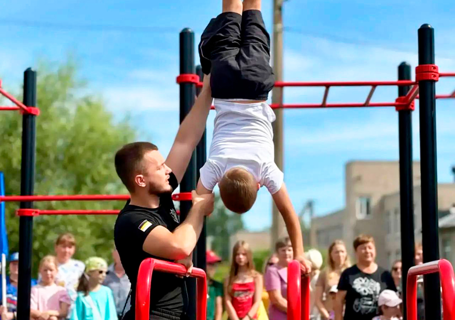 Умная спортивная площадка в Малечкино