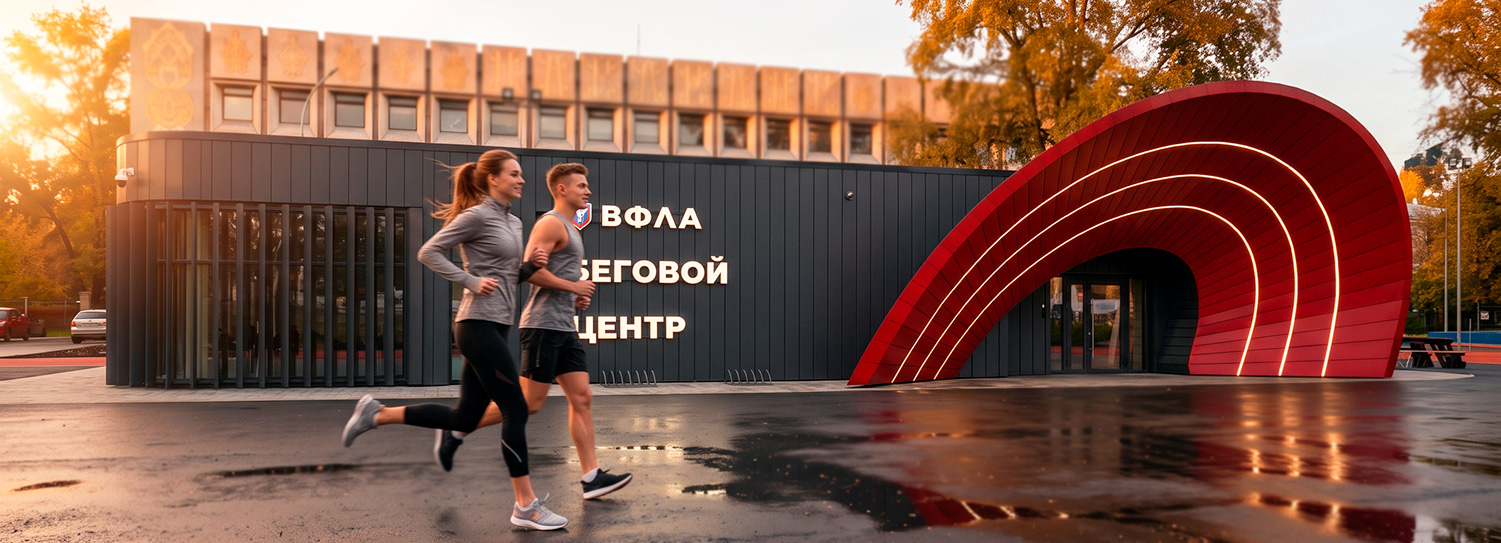 В Вологде открыли современный бесплатный беговой центр ВФЛА